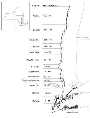 A long-term ichthyoplankton monitoring program suggests climate-induced environmental variabilities changed fish communities in the Hudson River estuary